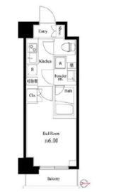 ハーモニーレジデンス武蔵小杉#002 5階 間取り図