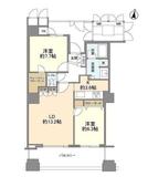 ヴィナシス金町タワーレジデンス 7階 間取り図
