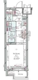 コンシェリア目黒本町 THE RESIDENCE 2階 間取り図