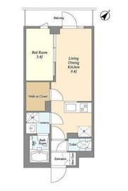 ドゥーエ曳舟2 206 間取り図
