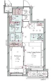 コンシェリア目黒本町 THE RESIDENCE 3階 間取り図