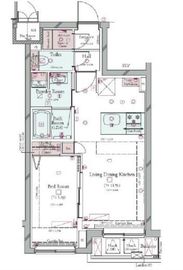 コンシェリア目黒本町 THE RESIDENCE 2階 間取り図