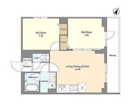 ドゥーエ曳舟2 407 間取り図