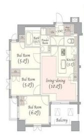 KDXレジデンス錦糸町 504 間取り図