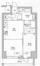 CREATIF押上 601 間取り図