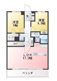 カワサキ・ミッドマークタワー 11階 間取り図