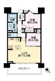 アトラス日暮里 13階 間取り図