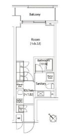 カスタリア雪谷 502 間取り図
