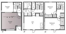 TWEED大森 103 間取り図