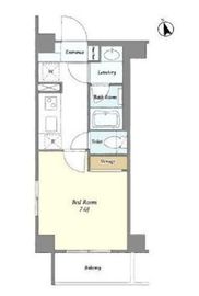 フレンシアノイエ押上 501 間取り図