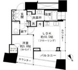 ザ・パークハウス三軒茶屋タワー 5階 間取り図