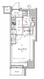 メイクスデザイン東十条 8階 間取り図