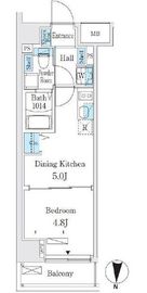 クラリティア板橋本町 505 間取り図