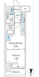 クラリティア板橋本町 704 間取り図
