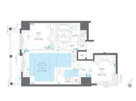 ZOOM白金台 11階 間取り図