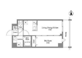 ザ・グラヴィティ新宿 213 間取り図