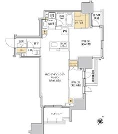 グレーシアフィット三軒茶屋 902 間取り図