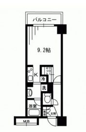 レジディア荻窪 202 間取り図
