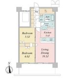 トラープランド蒼麗館 410 間取り図