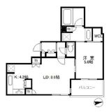 ブランズ綱島 6階 間取り図