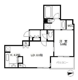 ブランズ綱島 6階 間取り図