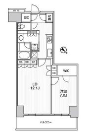 WORVE横浜伊勢佐木町 309 間取り図
