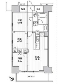 WORVE横浜伊勢佐木町 301 間取り図