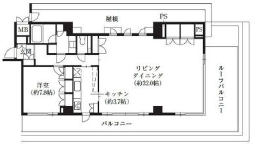 ボルト恵比寿Dual‘s 604 間取り図