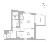 J.リヴェール武蔵小山West 104 間取り図