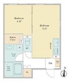 LiveFlat恵比寿 (ライブフラット恵比寿) 403 間取り図