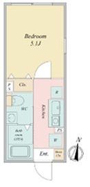 LiveFlat恵比寿 (ライブフラット恵比寿) 303 間取り図