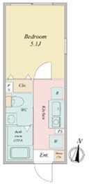 LiveFlat恵比寿 (ライブフラット恵比寿) 304 間取り図