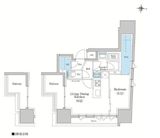 スタイリオ蒲田WEST 705 間取り図