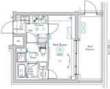 MIND武蔵中原 501 間取り図