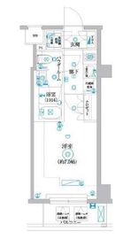 セジョリ横浜鶴見Ⅲ 804 間取り図