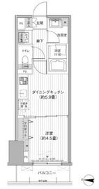 関寅ビル第10 302 間取り図