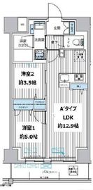 Y's本所 402 間取り図