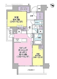 パークリュクス日本橋 10階 間取り図