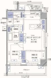 ラティエラ横濱大通り公園 607 間取り図