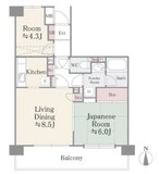 フレスコ川崎 1005 間取り図
