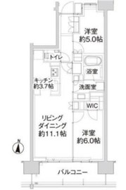パークホームズ亀有ガーデンズコート 2階 間取り図