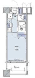 コンシェリア・デュー代々木公園 5階 間取り図