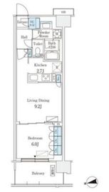 スカイグランデ津田沼 802 間取り図