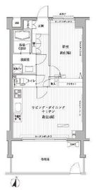 メゾンカルム西新宿 108 間取り図