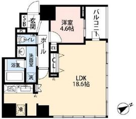 オープンレジデンシア南青山骨董通り 12階 間取り図