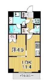勝どきザ・タワー 16階 間取り図