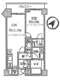 ファインステージ新横浜 3階 間取り図