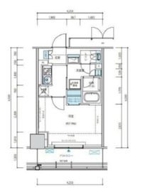 リージア海老名ビナフロント 511 間取り図