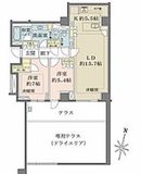 ザ・パークハウス千代田六番町 1階 間取り図