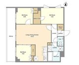 メゾンドオンディーヌ 319 間取り図